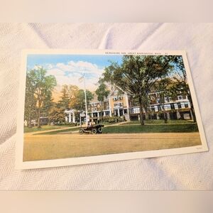 Vintage 1920s Berkshire Inn Great Barrington Massachusetts Postcard Ephemera